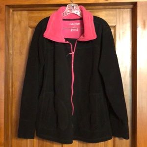 Fleece zip up jacket